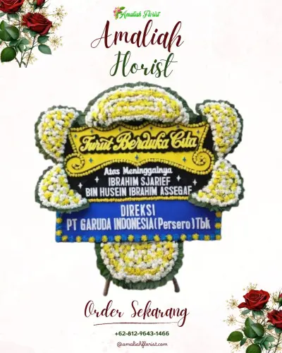 Papan Bunga Duka di Cibungbulang